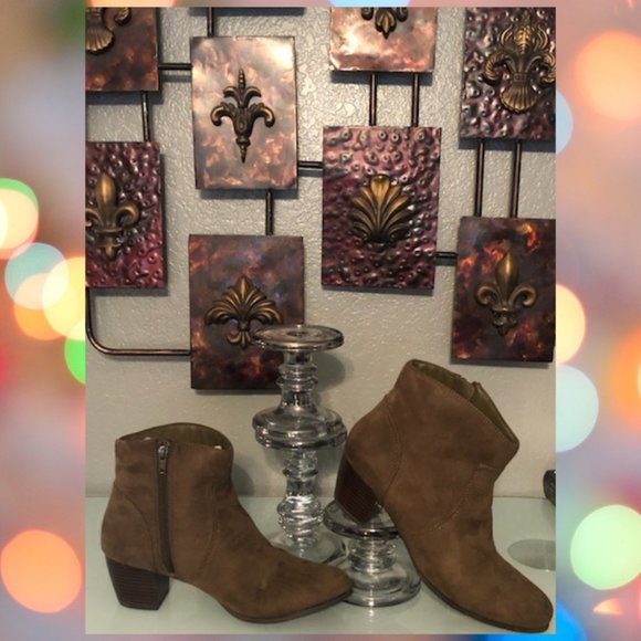 Suede Ankle Boots - Picture 2 of 2